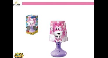 Super Wings - Nachtlampje kinderen - Lila - 18cm