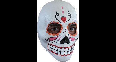 "Kleurrijk Dia de los Muertos masker voor volwassenen  - Verkleedmasker - One size"