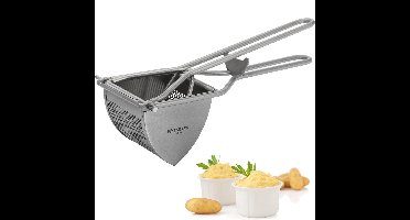 Westmark Pureepers, met ronde gaatjes, roestvrij staal, lengte: 30 cm, Triangel, zilver, 61262260