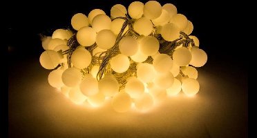Groenovatie LED Feestverlichting - 10 Meter - Prikkabel - Waterdicht IP44 - Warm Wit