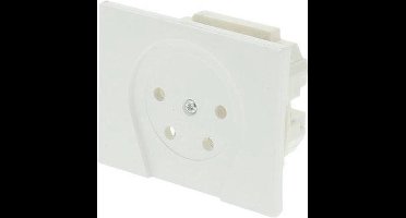 BERKER K1 CONTACTDOOS INBOUW TELEFOON POLARWIT