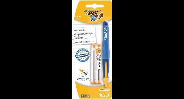 Bic vulpotlood voor kinderen blauw + 6 reservemines