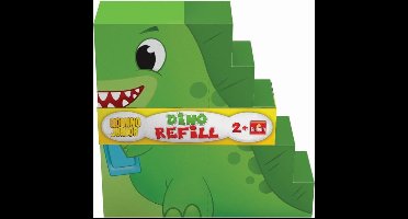 Goliath Domino Junior Twister Dino Refill 30 Dominostenen