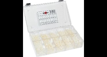 Kelfort Assortimentsdoos schroeven moeren en nylon nr. 18