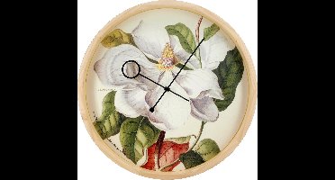 Cloudnola – SKU0078 – Wandklok – Ø41,6 cm – Botanical Magnolia