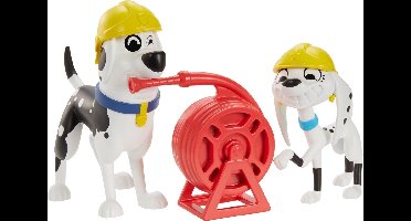 101 Dalmatian Street Dolly & Dad Brandweerkazerne - Speelfiguren
