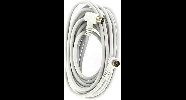 Kopp coaxkabel haaks 5m kabelkeur