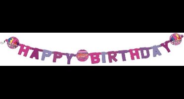 Haza Original Slinger Happy Birthday Ridders 2,5 Meter