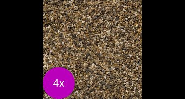 Vdl Aquariumgrind 1-2 Mm - Aquarium - Siergrind - 4 x 2.5 kg Donker