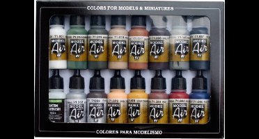 Model Air Railway Colors - 16 kleuren - 17ml - 71191