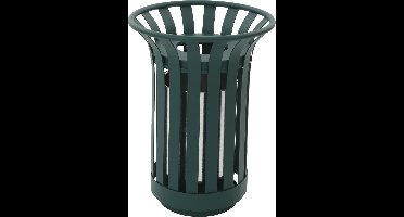 Ronde Buitenafvalbak - 23 l - Mat Groen