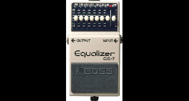Boss GE-7 Equalizer equalizer/filter pedaal