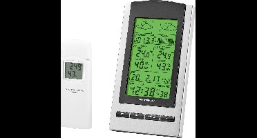 Eurochron WH1173 9223c3b Draadloos weerstation Aantal sensoren max.: 1