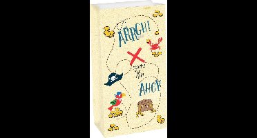 Amscan Uitdeelzakjes Piraten Verjaardag 8 Stuks