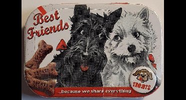 Best Friends - Pepermunt Doosje mint box 4 x 6 cm