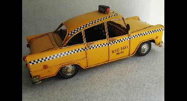 Maddeco - Blikken - taxi -checker - New - York - City - geel blik