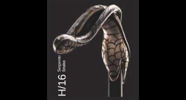 MadDeco - slang - Beukenhouten wandelstok met ivoordesign handvat - Italiaans design