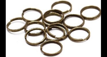 Sleutelring - 20mm - Brons - Per 10 stuks