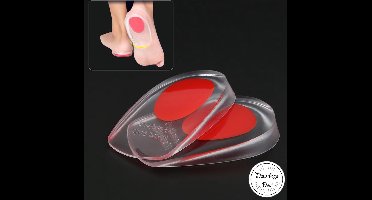 Zooltjes - Hakverhoger- Inlegzool - Ophoog zooltje - Soft gel