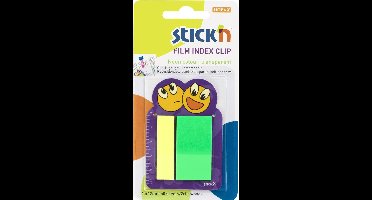 Stick'n Film Index Tabs - 45x12mm - Neon Geel - 45x25mm Magenta - 25x2 - 50 Index Tabs