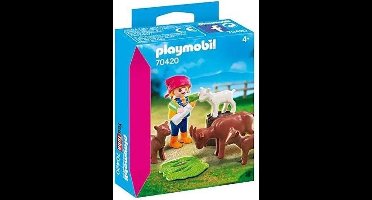 Playmobil 70420 - Meisje met geitjes