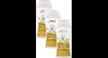 Versele-Laga Oropharma White Hair Shampoo - Hondenvachtverzorging - 3 x 250 ml