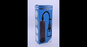 Power Escorts Zwarte Penis pomp Power Pump Basic - Stevige Handgrip - BR170