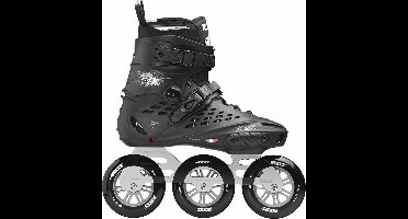 Roces - X35 TIF 3x110 - Skeelers - Heren - Zwart - Zilver - 43