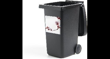 Container sticker Bloemen - Bloesem - Kersenboom - 40x40 cm - Kliko sticker