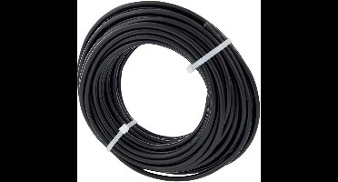 Huishoudsnoer â€“ VMVS â€“ belastbaar tot 1200W â€“ 2 x 0.75 mmÂ² â€“ 20 m â€“ zwart