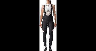 Castelli Sorpasso Ros Fietsbroek - Maat L  - Vrouwen - zwart - zilver