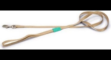 Beeztees Hondenriem Uni Nylon Beige 120cmx10mm