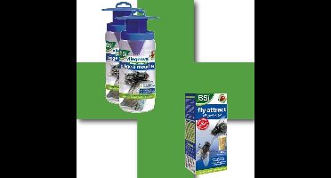 Duo Pakket Vliegenval met lokstof