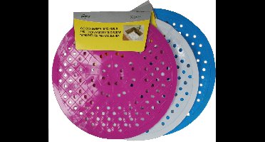 Benson Ronde PVC gootsteenmat - assorti kleuren - 29 cm - per stuk