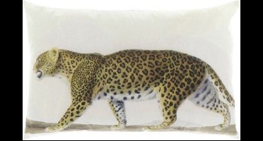 D- Unique Living - Kussen Jungle Animal 40x60cm Panter