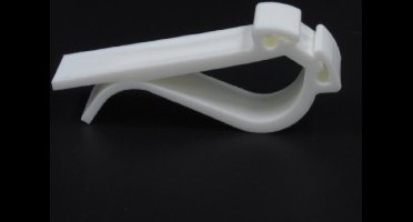 Witte Basic Prijskaarthouder schaalklem