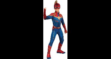 Rubie's Kostuum Captain Marvel Junior Polyester Rood/blauw Mt S