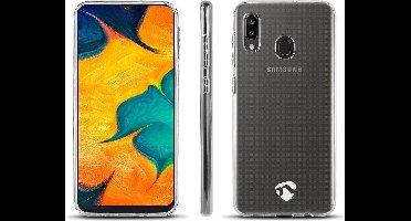 Nedis Jelly Case - Gebruikt voor: Samsung - Samsung Galaxy A20 / Samsung Galaxy A30 - Transparant - TPU