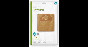 Nedis Stofzuigerzak - 10 Stuks - Papier - Meest verkocht voor: Kärcher 2201 - Bruin
