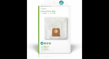 Nedis Stofzuigerzak - 4 Stuks - Synthetisch - Meest verkocht voor: Electrolux - Wit