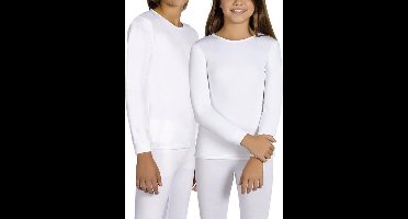 Ysabel Mora - Thermokleding Kinderen - Thermoshirt Kind met Lange Mouwen - Wit - Maat 2