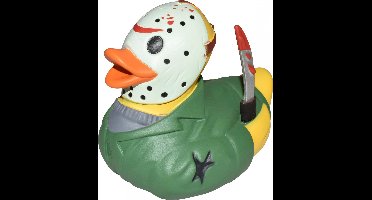 Wild Republic Badeend Horror Junior 10 X 9 Cm Rubber Groen