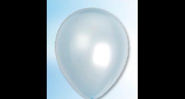 Ballonnen parel blauw (12,5cm, 100st)