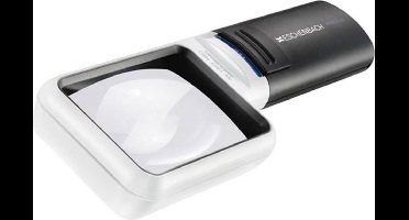 Eschenbach Mobilux handloep LED verlichting 75x50mm 4x vergroting