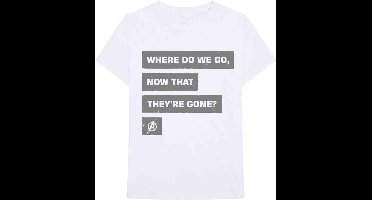 Marvel The Avengers Heren Tshirt -M- Now That They're Gone Wit