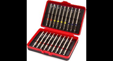 18 Delige Lange Bitset - Chrome Vanadium S2