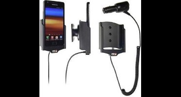 Brodit Actieve Draaibare Houder met een Sigaretten Plug voor de Samsung Galaxy SII i9100