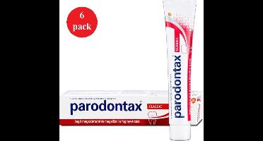 Parodontax - Tandpasta - No Fluoride - 75ml x 6