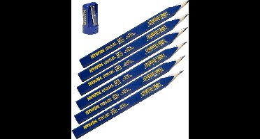 Irwin Timmermanspotlood set (6st)  (1st-puntenslijper)