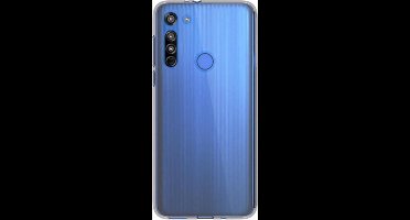 Shop4 - Geschikt voor Motorola Moto G8 Hoesje - Zachte Back Case Transparant